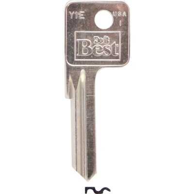 ILCO Yale Nickel Plated House Key, Y1E/999N (10-Pack)