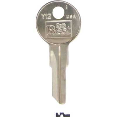 ILCO Yale Nickel Plated House Key, Y12 / O1122A (10-Pack)
