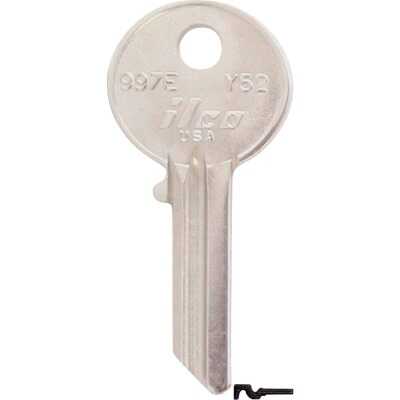 ILCO Yale Nickel Plated House Key, Y52 / 997E (10-Pack)