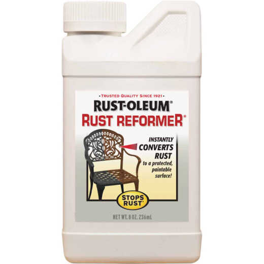  Rust-Oleum Stops Rust 8 Oz. Flat Black Rust Reformer
